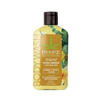 Гель для душа Hempz Original Floral Banana Herbal Body Wash с ярким тропическим ароматом, 500 мл