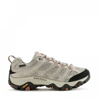 Жіночі кросівки Merrell Moab 3 GORE-TEX Aluminum/Beige/Black 35 Сірий J036326