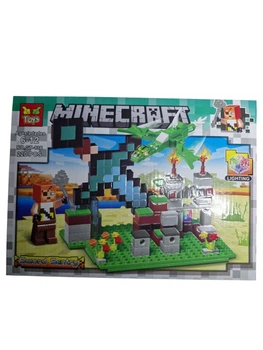 Конструктор Minecraft Bamboo Sword Sentry Сторожевий меч світні блоки 220 деталей