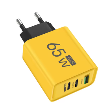 Швидка зарядка USB зарядний пристрій для телефону 65 (20 реально) Вт 6 портів PD Type C