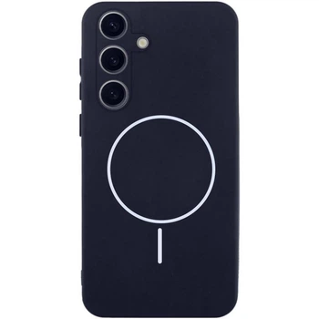 Чехол на Samsung Galaxy S25+ / для самсунг галакси С25+ плюс с функцией магсейф MagSafe Темно-синий / Midnight blue