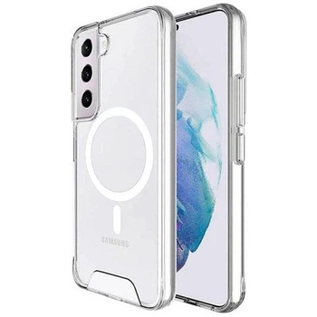Чехол на Samsung Galaxy S25 FE | для самсунг галакси С25 фе с функцией магсейф MagSafe Прозрачный