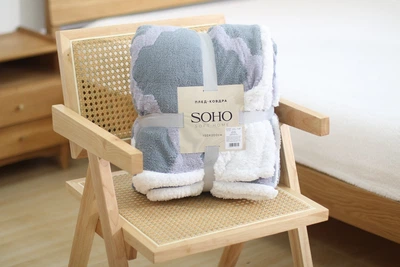 Плед-ковдра SOHO Gental Синій 150x200 см