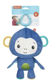 Zabawka Fisher Price Małpka i piłka 2 w 1 Niebieska (887961910384)