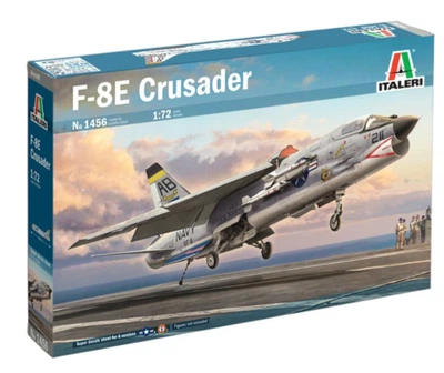 Збірна модель 1/72 винищувач F-8E Хрестоносець Italeri 1456