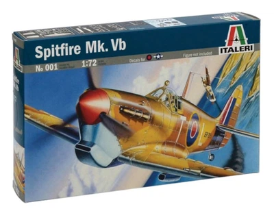 Збірна модель 1:72 літак Spitfire Mk.Vb Italeri 0001