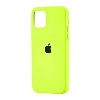 Чехол силиконовый противоударный для iPhone 11 Pro защита камеры зеленый