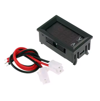 Цифровой вольтметр амперметр ZN-DC-P1 ver 1.4 DC 0-100V 10A с калибровкой