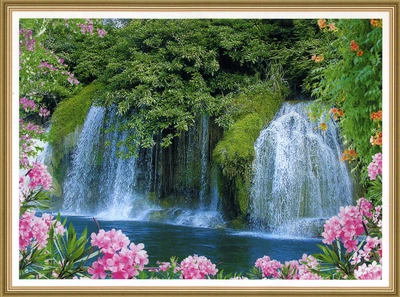 Фотообои глянцевые ArtDecor Лазурный блюз 134х194см