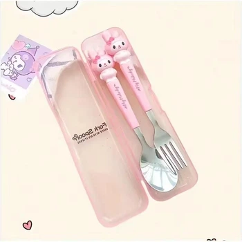 Набір дитячих столових приладів Sanrio ложка та вилка