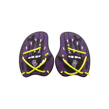 Лопатки для плавания Arena Vortex Evolution Hand Paddle ( 95232-140-L) Фиолетово-желтый L (18 × 22 см)
