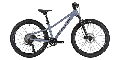 Велосипед CYCLONE DREAM 24 (2025) 24" 12" Серый