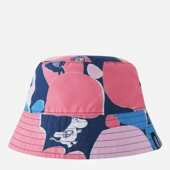 Дитяча двостороння панама для дівчинки Reima Moomin Viehe 5300268B-3316 50 см Рожева (6438557342610)