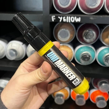 Маркер Uni Marker CHISEL 8мм Purple