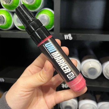 Маркер Uni Marker CHISEL 8 мм Coral
