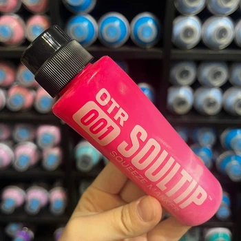Сквізер OTR001 Soultip Squeeze Marker 22mm Neon Pink