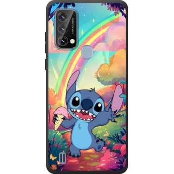 Силиконовый Чехол с Картинкой для Blackview A50 Принт (Stitch, Стич) (69870-ysm028)