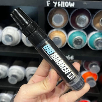 Маркер Uni Marker CHISEL 8мм Black