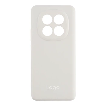 Чохол Liquid Silicone (AA) Full Camera для Xiaomi Redmi Note 14 Pro+ 5G 09.White
