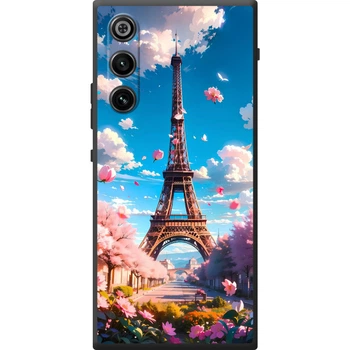 Силиконовый Чехол с Картинкой для ZTE Nubia Red Magic 10 Air Принт (Париж, Эйфелева Башня) (69803-ysm035)