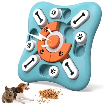Інтерактивна головоломка-годівниця для собак і котів PuzzleFeeder Pro - бірюзова
