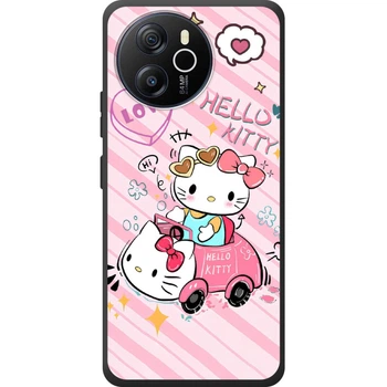 Силиконовый Чехол с Картинкой для Blackview Oscal Tiger 12 Принт (Хеллоу Китти, Hello Kitty) (70019-ysm032)