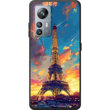 Силиконовый Чехол с Картинкой для Blackview A85 Принт (Париж, Эйфелева Башня) (69753-ysm038)