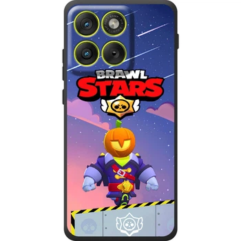Силиконовый Чехол с Картинкой для Motorola Edge 70 Принт (Бравл Старс Сту, Brawl Stars Stu) (70198-ysm026)
