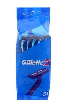Одноразовые станки для бритья (Бритвы) мужские Gillette 2 (5 шт.) 3014260287030