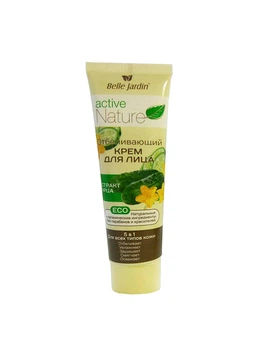 Відбілюючий крем з екстрактом огірка для обличчя Belle Jardin Active Nature Eco Face Cream