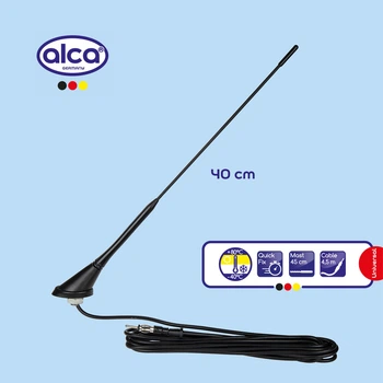 Антена автомобільна радіо AM/FM "Antenne Roof" 12В 40см Alca, 536100