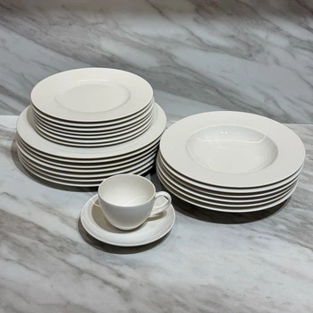 Столовий сервіз Villeroy & Boch Basic White 30 предметів 6 персон (10-1908-8724)