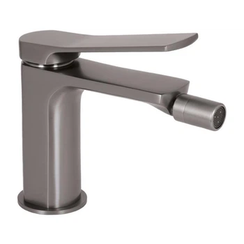 Змішувач для біде Qtap Slavonice QTSLA255GMB45923 Gunmetal Black PVD