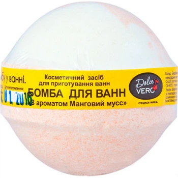 Бомбочка для ванн Dolce Vero Манговый мусс 75 ( 4820091144133)