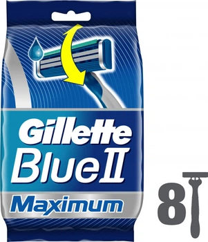 Одноразовые станки для бритья (Бритвы) мужские Gillette Blue 2 Max 8 шт (7702018956692)