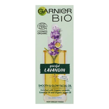 Олія для шкіри обличчя Garnier Bio з екстрактом лавандину 30 мл (3600542196895)