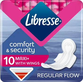 Гигиенические прокладки Libresse Maxi Normal Soft 10 шт (7310790088137)