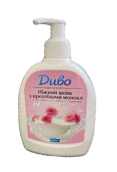 Жидкое крем-мыло Диво Нежный шелк с протеинами молока 300 мл(4820241540686)
