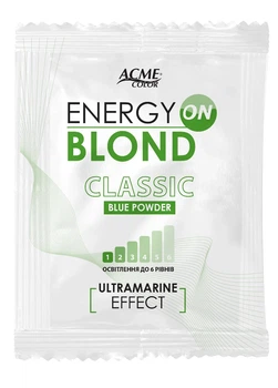 Acme освітлююча пудра "ENERGY BLOND" Classic, 25г