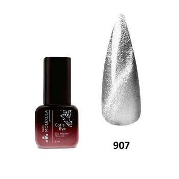 Гель-лак 9D Ефект котячого ока 6 ml №907 (Хрустальний), 00002070090739D Ефект котячого ока 6 ml №907 (Хрустальний), 0000207009073