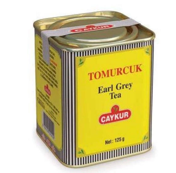 Чорний чай Ерл Грей CAYKUR TOMURCUK EARL GREY TEA турецький з натуральним ароматом бергамоту 125 гр