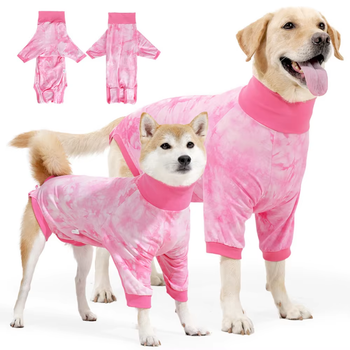 Пижама/попона для собак Derby Professional Dog Recovery Suite, Pink, S