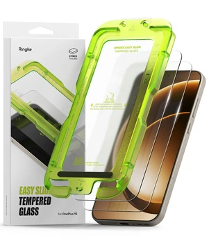 Защитное стекло Ringke Easy Slide Tempered Glass 2-Pack для OnePlus 15 Clear (G4as1260)