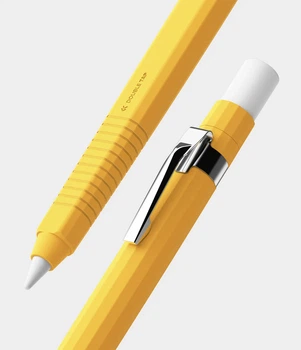 Чехол Ringke Silicone Drafting Pencil case для Apple Pencil 2/Apple Pencil Pro Yellow (SDH86102RS)