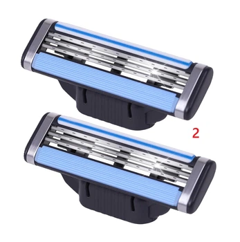 Сменные лезвия картриджи Gillette Mach 2 кассеты Джилет для мужчин без упаковки