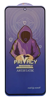 Защитное стекло Privacy MTB для Samsung Galaxy A57 / A576 антишпион black