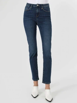 Джинсы Slim Fit женские Colin's 703 Carla CL1063469DN42490 29-32 Темно-синие (8683197608376)