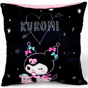 Подушка з принтом аніме "Sanrio - Куромі (Kuromi)", 30 см Kinder Toys (249727)