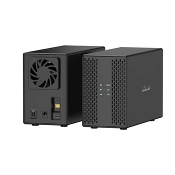 Внешний карман Blueendless DB3502C RAID Металл USB 3.0 для HDD 3.5"/2 Black