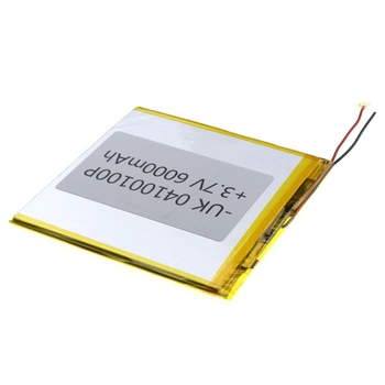 Аккумулятор Model: 04100100Р Universal AAA 6000mAh Rated Voltage: 3,7V 105*98*3,5 тип контактів: дроти